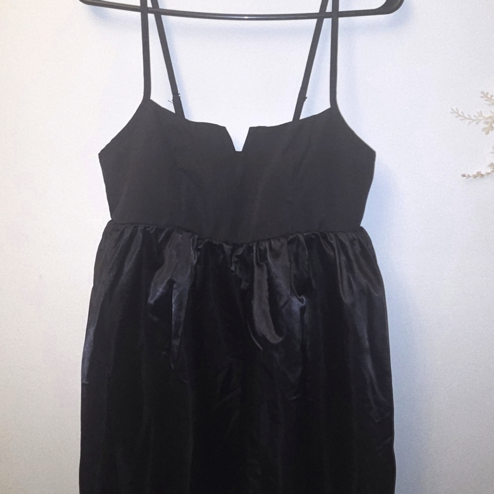 ROMWE Elegant Black Strapless Dress